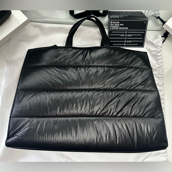 Telfar x Moose Knuckles Collab Medium Tote - Picture 2 of 4